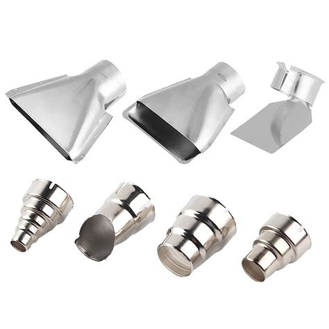 7Pcs Heat Gun Nozzle 35 40mm Hot Air Nozzles Kit For Hot Air Soldering Station Nozzle