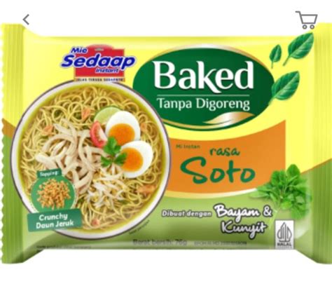 Mie Sedaap Baked Rasa Soto Pcs X Gram Lazada Indonesia