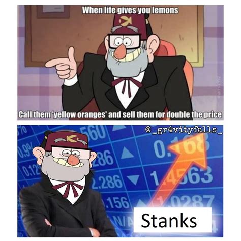 Life Advice From Stan Pines Rgravityfalls