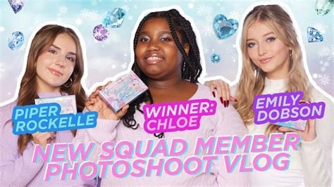 Photoshoot With Piper Rockelles New Squad Member Winner Vlog Youtube