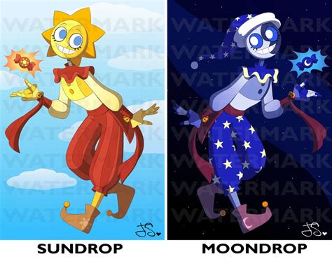 Fnaf Security Breach Sundrop And Moondrop Posters Etsy