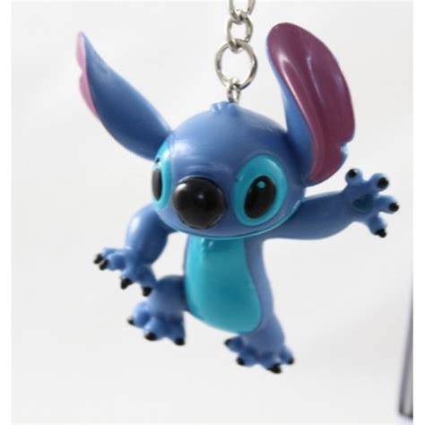 Schl Sselt R Stich Disneyland Paris Lilo Und Stitch Blau Pvc Figur