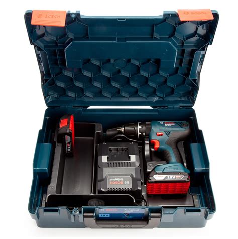 Bosch Gsb 18v 21 Combi Drill 2x 2 0ah Batteries Toolstop