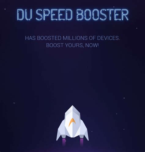 DU Speed Booster Android App Review | Tapscape