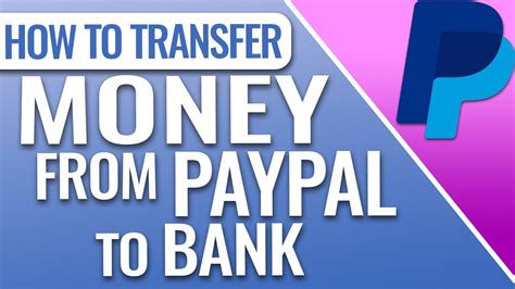 How To Transfer Money From PayPal To Your Bank Account Instantly YouTube