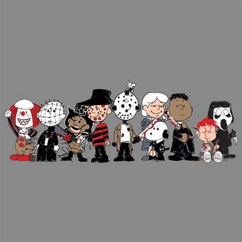 Snoopy Horror Art Snoopy Horror Characters Scary