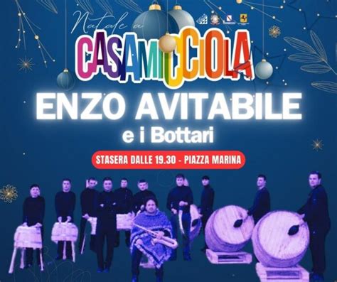 Natale A Casamicciola Enzo Avitabile Con I Bottari In Concerto Stasera