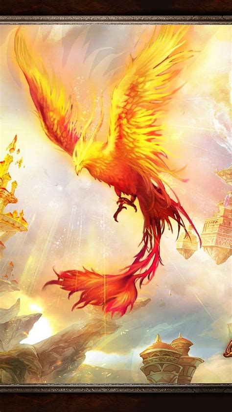 Mythical Phoenix Wallpaper