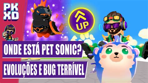 Pk Xd Onde Est O Pet Sonic Bug Terr Vel Na Pet Run E Evolu O Novos