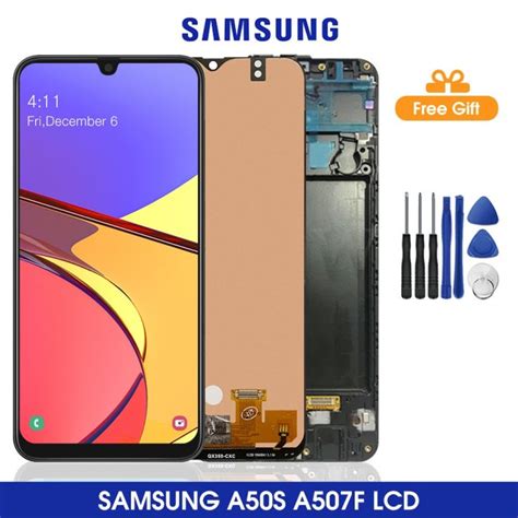 100 Tested LCD For Samsung Galaxy A50s SM A507FN Display Touch Screen