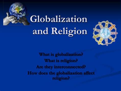 Globalization And Religion Ppt