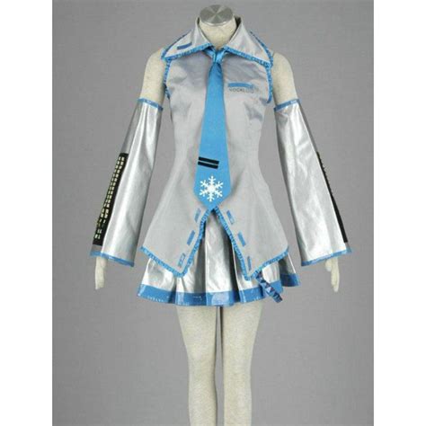 Jual Vocaloid Hatsune Miku Project Diva Snow Miku Cosplay Costume Female Shopee Indonesia