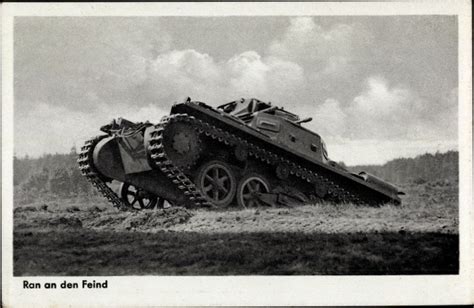 Ansichtskarte Postkarte Deutsche Wehrmacht Panzer F Hrt Akpool Ch