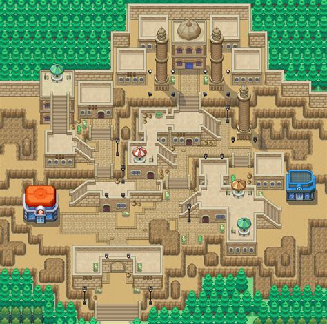 Pokemon City Map