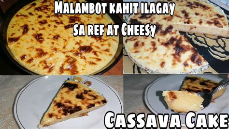 Cassava Cake Easy Cassava Cake Malambot Kahit Ilagay Sa Ref At Cheesy