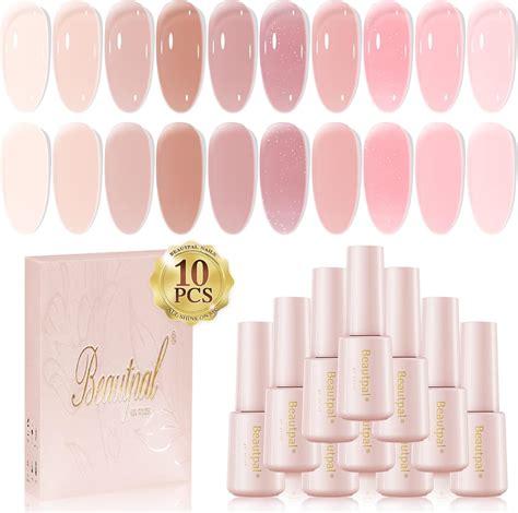 Amazon Memeda Gel Nail Polish Milky White Nude Gel Polish Fl Oz Beauty Personal