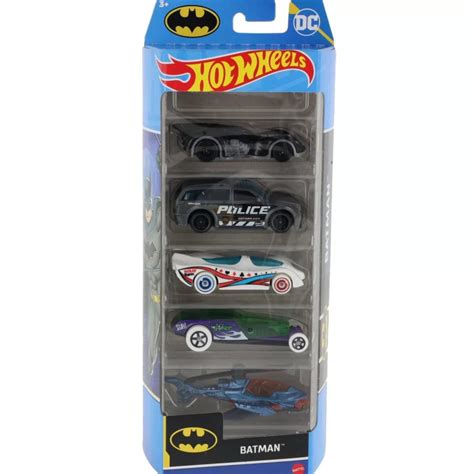 Hot Wheels Samochodziki 5 Pak Batman HTV44 Hot Wheels Sklep EMPIK