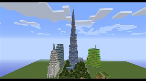 Burj Khalifa Minecraft Youtube