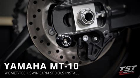 How To Install Womet Tech Swingarm Spools On A 2022 Yamaha MT 10 By