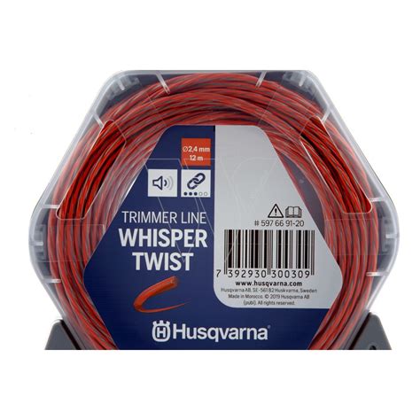 Husqvarna Whisper Twist V G Huzal Sz Rke Mm X M Emag Hu