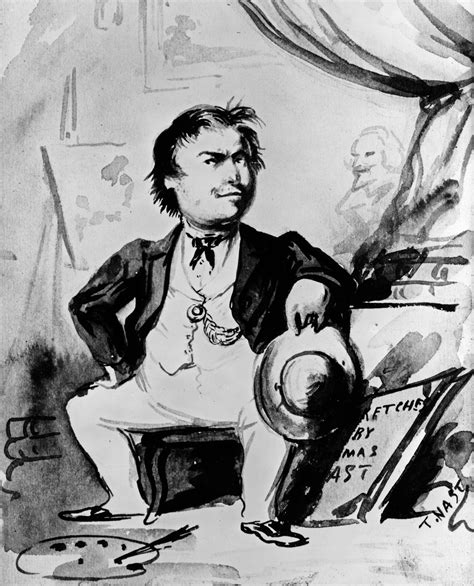 this cartoon by thomas nast was protesting the actions of 6