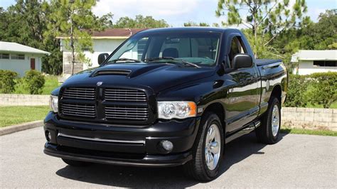 Race Muscle Cars In A 2004 Dodge Ram 1500 Rumble Bee Motorious