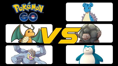 Pokemon Go Gym Battle 3 Gyms Lapras Jolteon Dragonite Machamp Snorlax