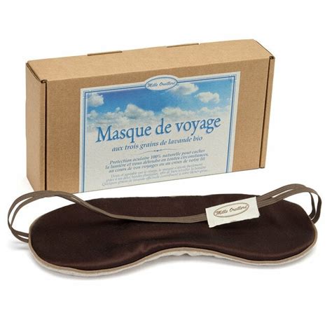 Masque de voyage à la lavande Nature Découvertes