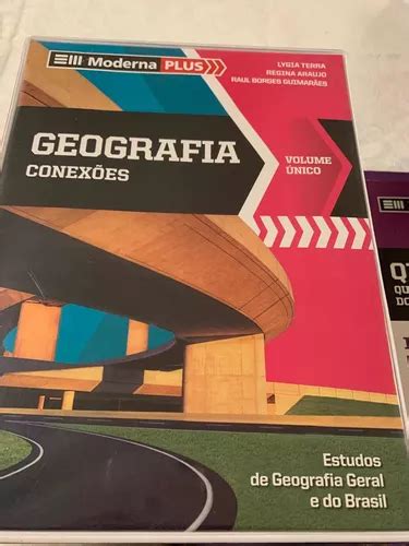 Livro Geografia Conex Es Volume Nico Editora Moderna Plus Mercadolivre