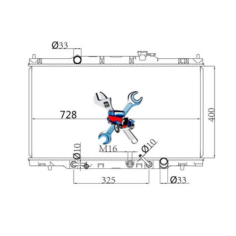 Premium Radiator For Honda Crv Wagon Rd L Petrol