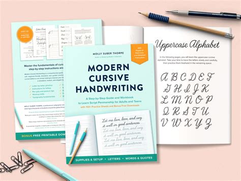 New Book: Modern Cursive Handwriting | Molly Suber Thorpe