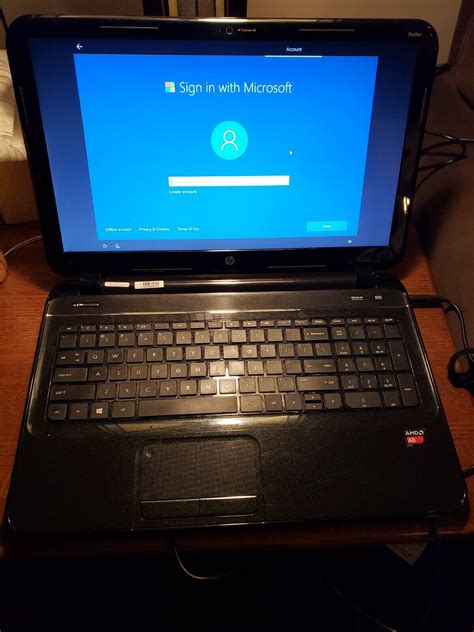 Hp Sleekbook Model 15 B142dx Amd A6 2 1ghz 4gb 500gb Hdd Windows 10 Ebay