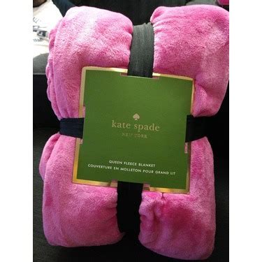 Kate Spade King Sized Fleece Blanket Reviews In Bedding Towels