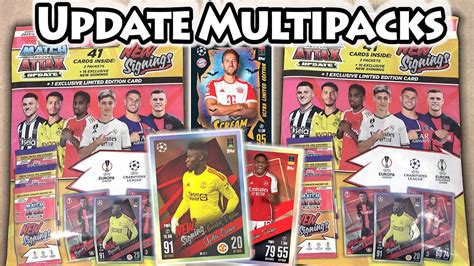 New Update Multipack Match Attax Update Multipack Opening