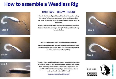 How To Assemble A Weedless Rig Part Two Below The Line We Provide A