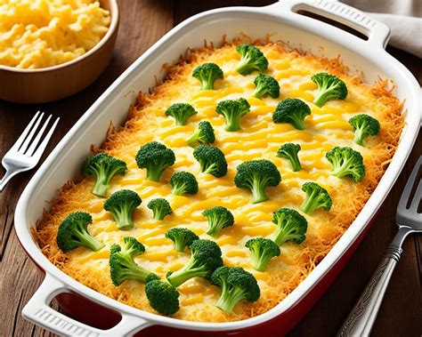 Broccoli Hash Brown Casserole Dish Recipe