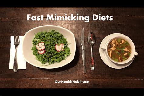 Longevity Fasting And Fast Mimicking Diets Fmds Our Health Habit