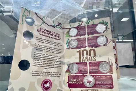 Emiten medallas conmemorativas por los 100 años del Zoológico de