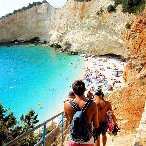 The Long Walk Down To Porto Katsiki Beach Lefkada Greece One Of My