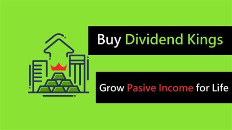 Dividend Kings Sure Fire Ways Of Growing Dividend Income YouTube