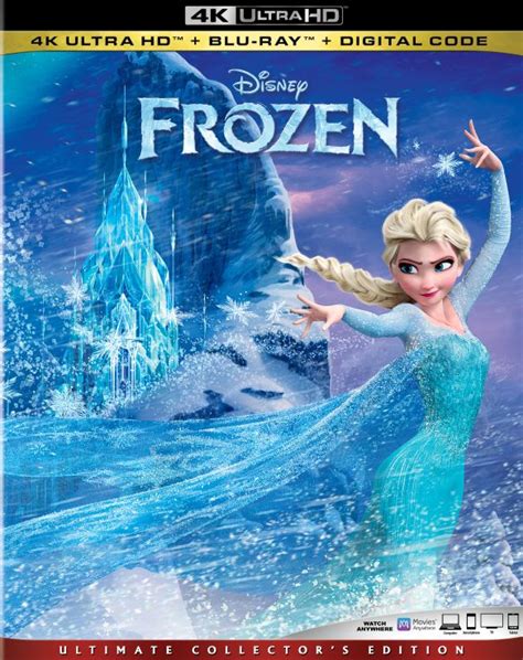 Disney Frozen Blu Ray Cover