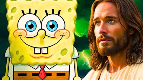 What If Spongebob Met Jesus Christ Youtube