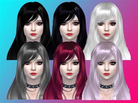 The Sims Resource Wings Hair Ts4 Os0820 Recolor Sagi6