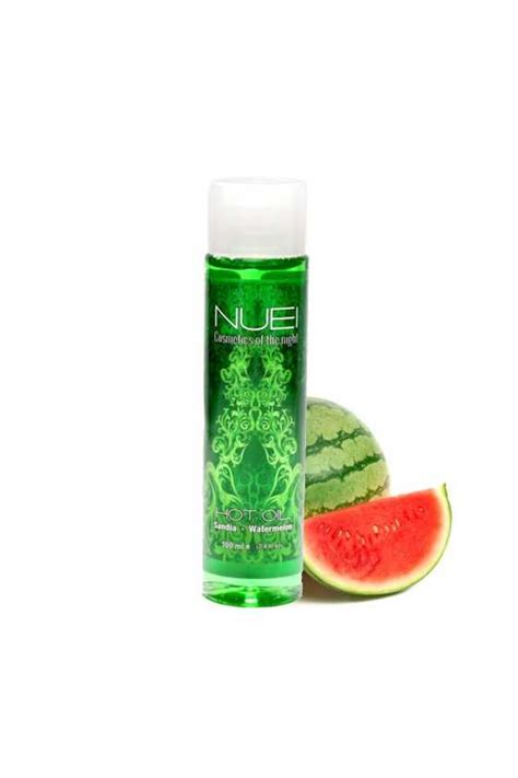 Leo De Massagem Efeito Calor Melancia Hot Oil Nuei Ml