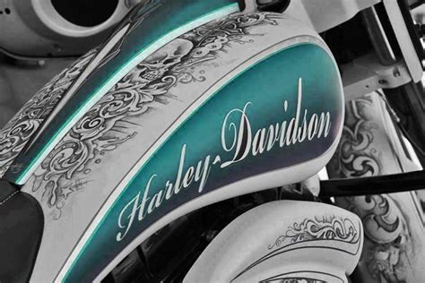 Harley Davidson Motorcycle Paint Ideas