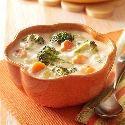 Cheese Broccoli Soup Recipe Taste Of Home