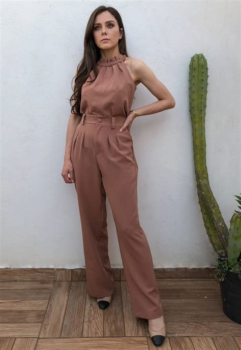 Cal A Alfaiataria Wide Leg Nude Hora De Diva