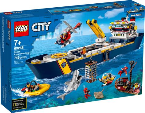 Lego City Nava De Explorare A Oceanului Llstore