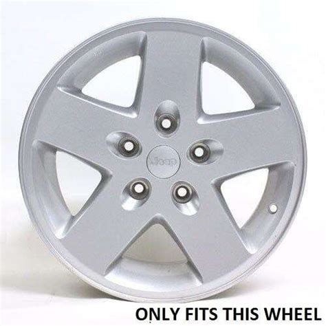 Jeep Wrangler Gloss Black Wheel Skins / Hubcaps / Wheel Covers 17" 9074 ...