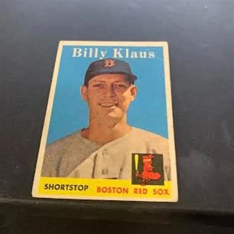 Topps Billy Klaus For Sale Online Ebay